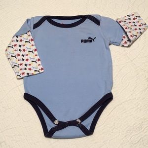 0-3m (6/$20) Puma Bodysuit
